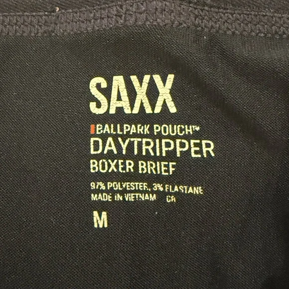 SAXX Men's Daytripper Comfort Stretch Boxer Brief Fly Briefs Men's 4 Pack size M - Picture 5 of 5